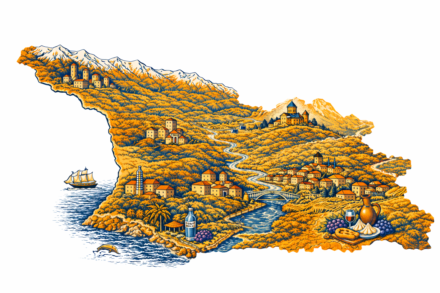 Private guided tour in Georgia with authentic local experiences